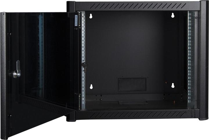 Produktbild Logon RWP09U56BL Wandrek 9U Zwart rack (9 HE, 19 Zoll Rack)