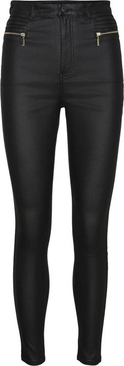 Vero Moda Vmloa Hr Skinny Coated Zipper Pant Exc Hose (34)