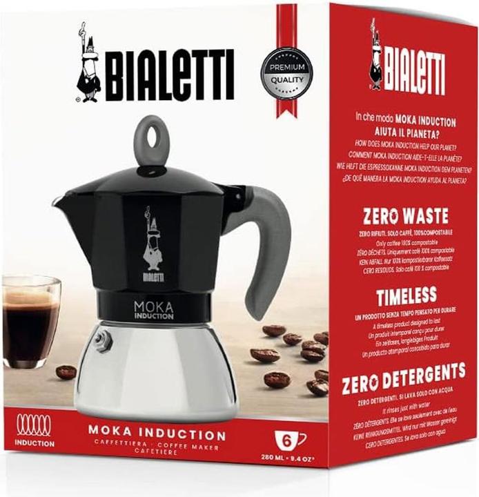 Actual product image Bialetti New Moka (6 T.)