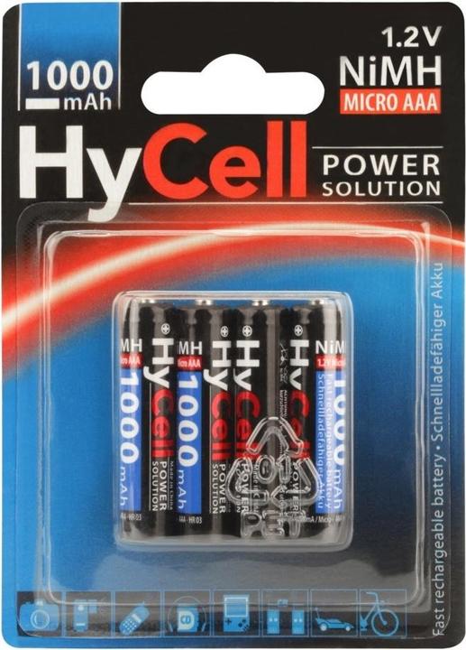 Actual product image HyCell Battery Micro AAA (4 pcs., AAA, 800 mAh)