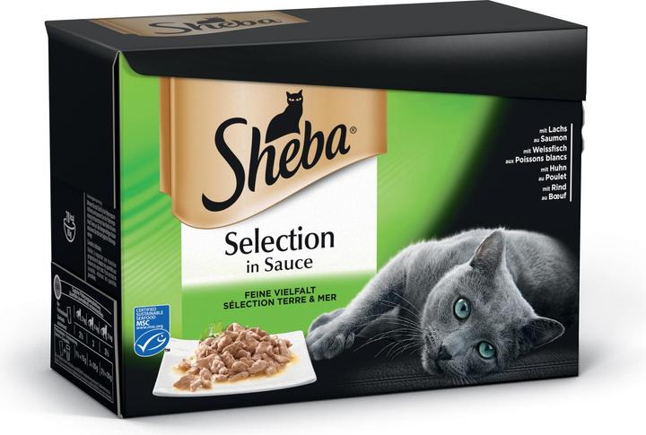 Produktbild Sheba Feine Vielfalt (Adult, 12 Stk., 1020 g)