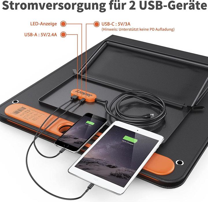 Actual product image Jackery SolarSaga (100 W, 4.69 kg)