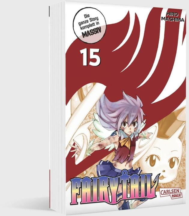 Actual product image Fairy Tail Solid 15 (Hiro Mashima, German)