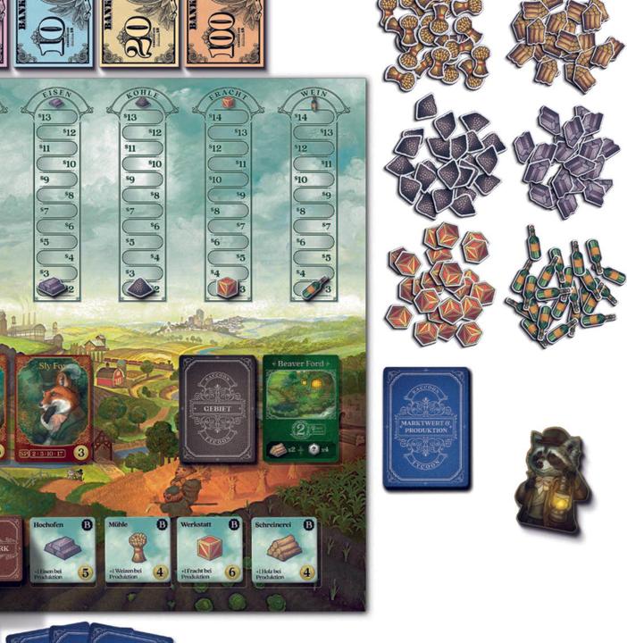 Produktbild Piatnik Racoon Tycoon (d) (Deutsch)
