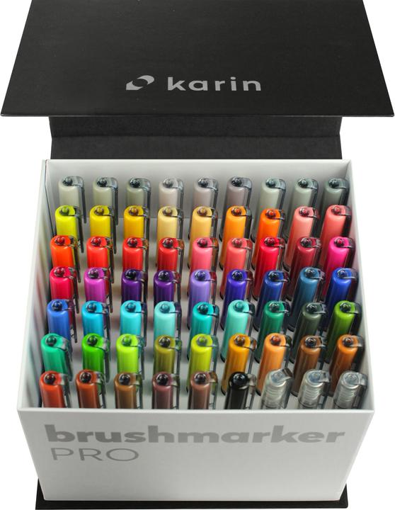 Produktbild Karin Brush Marker Pro Mega Box (Mehrfarbig, 60 x)