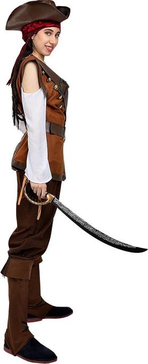 Actual product image Metamorph Verfluchte Karibik Piratin Kostüm für Frauen (M)