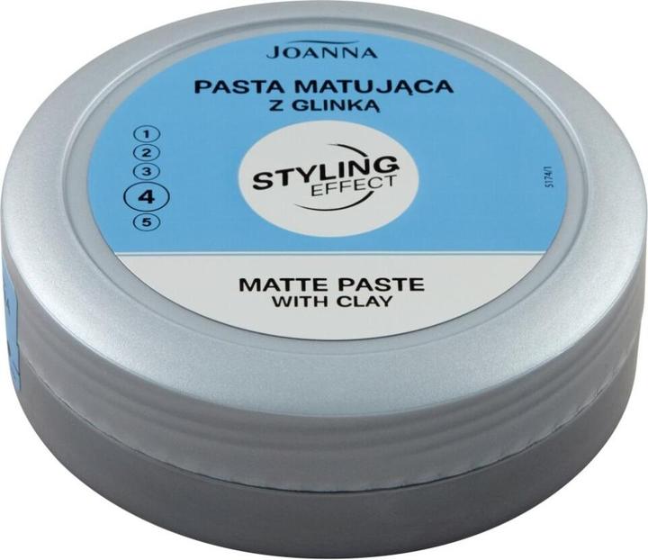 Image du produit Joanna Styling Effect Matte Paste With Clay Hair Matte Paste From Clay 100G (Pâte capillaire)