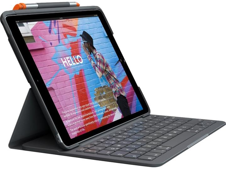 Logitech Slim Folio (DE, iPad 2021 (9. Gen), iPad 2019 (7. Gen), iPad 2020 (8. Gen))