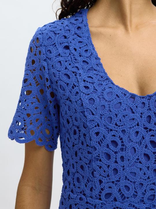 Actual product image Selected Femme Häkel-Look Maxikleid (40)