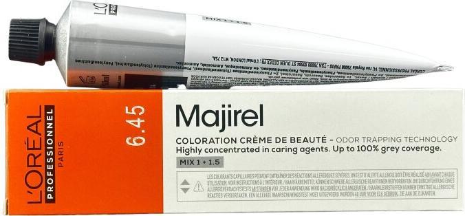 Image du produit L'Oréal Professionnel L'Oréal Majirel 6,45 Dunkelblond Kupfer Mahagoni 60 ml