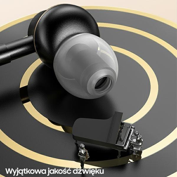 Produktbild Usams Słuchawki stereo EP-43 metal USB-C czarny/black HSEP4301 (ANC, Kabelgebunden)