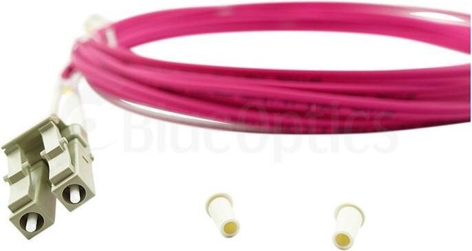 Actual product image BlueOptics Duplex fibre optic patch cable LC-LC multimode OM4 4 metres (4 m)