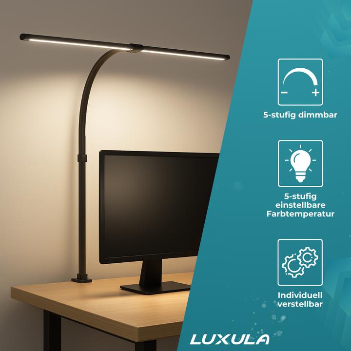 Actual product image Luxula LED Desk Lamp (800 lm)