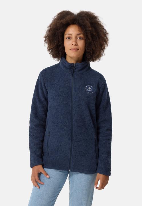 Cash-Mere Retro-Fleece-Jacke aus recyceltem Polyester (XL)