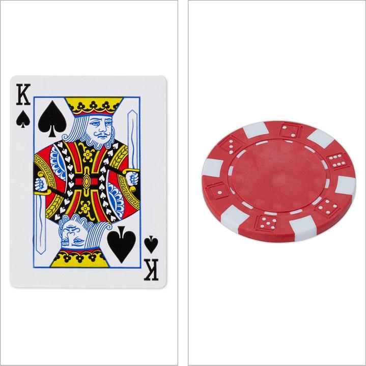 Produktbild Relaxdays Pokerkoffer (Französisch)