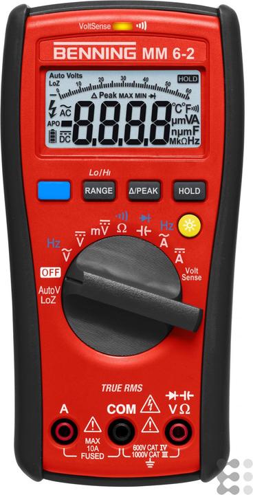 Actual product image Benning Hand Multimeter digital MM 6-2 (CAT IV 600V, CAT III 1000V)