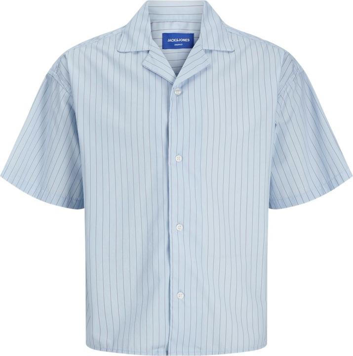 Jack & Jones Jorboxy Poplin Stripe Shirt Ss Styd24