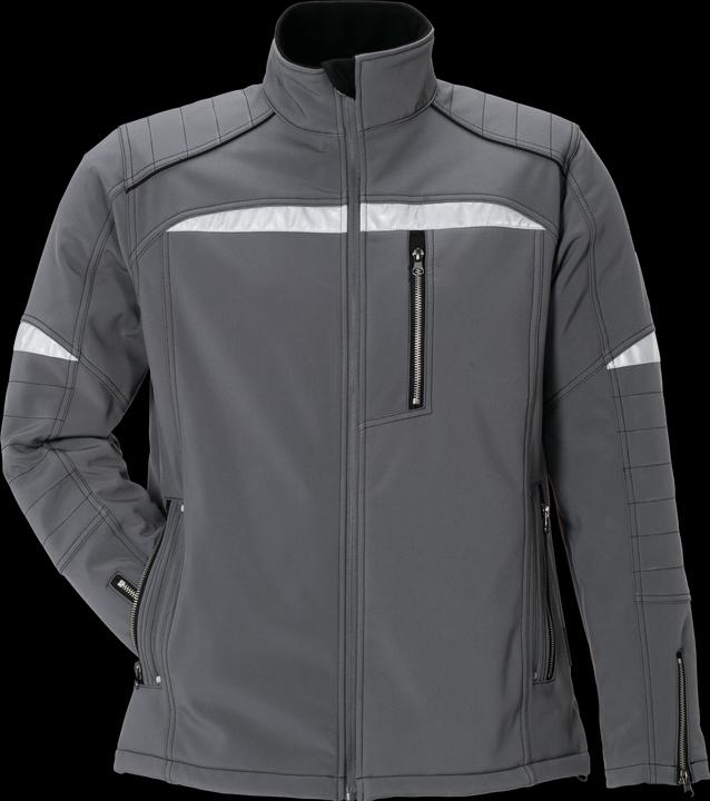 Produktbild Planam Softshelljacke DuraWork grau/schwarz XS (XS)