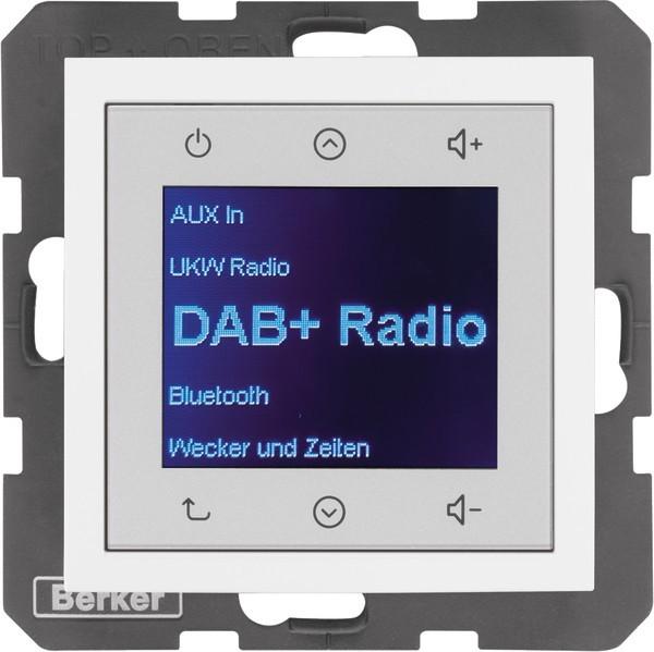 Actual product image Berker BERK Radio Touch (DAB+, VHF, Bluetooth)