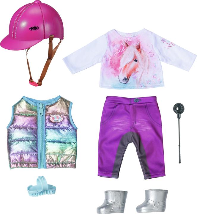 Zapf Creation BABY born Deluxe Reitoutfit 43cm