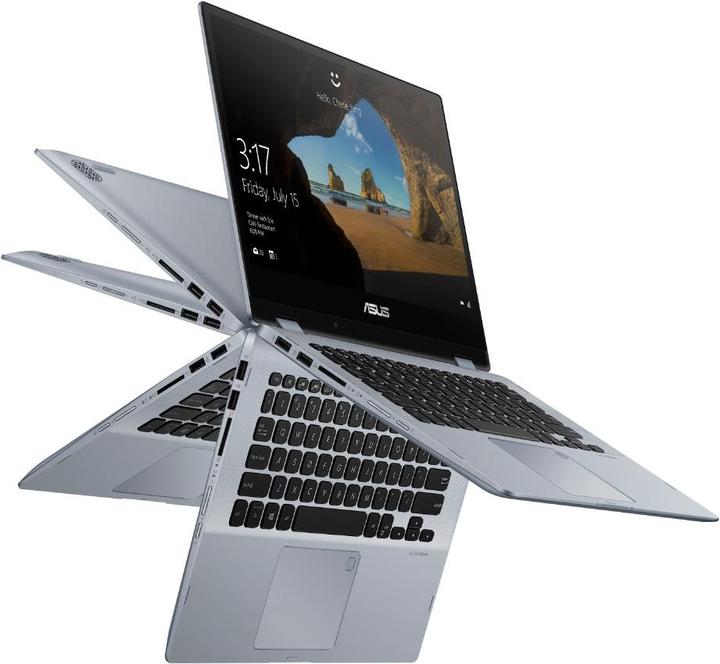 Produktbild ASUS VivoBook Flip 14 TP412UA-EC039T (14", Intel Core i5-8250U, 8 GB, 256 GB, CH)