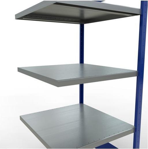 Stecksystem Anbauregal MULTIplus250 mit Längenriegel