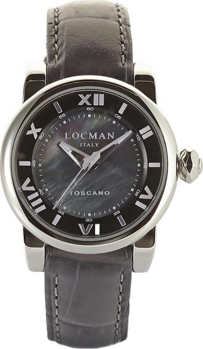 Locman Italy Unisexuhr Toscano grau Ref. 595 (Analoguhr)
