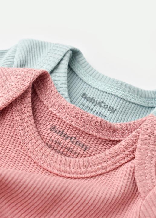 Actual product image BabyCosy 2 Pcs Short sleeved Body (80)