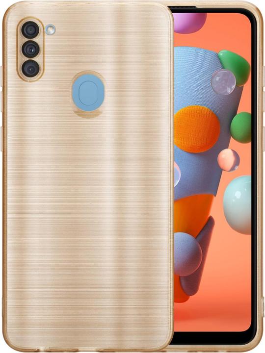Image du produit Cadorabo Housse pour Samsung Galaxy A11 / M11 en TPU brossé Protection de l'appareil photo LM160 Style (Samsung Galaxy A11, Samsung Galaxy M11)