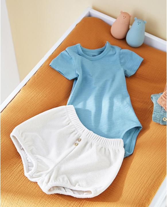 Actual product image La Redoute Collections 5-pack short-sleeved bodysuits (74)