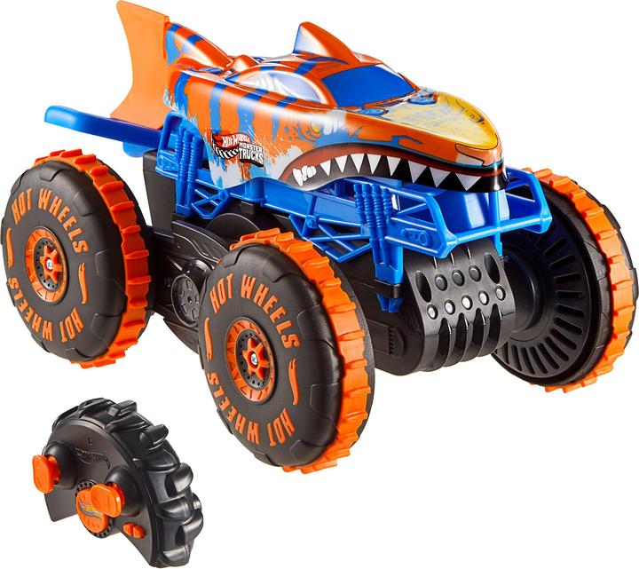 Hot Wheels Monster Trucks R/C Tiger Shark Climber 1:15