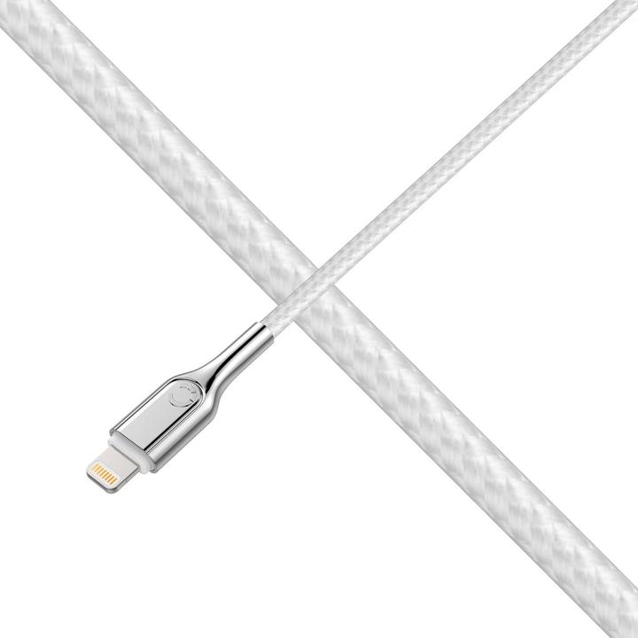 Image du produit Cygnett Câble blindé Lightning vers USB-A 2M -Wh (2 m, USB 3.0, 12 W)