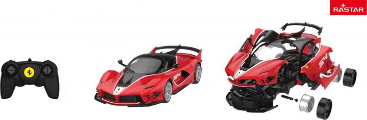 Actual product image Rastar car model Ferrari FXXK EVO building Kit, 96900