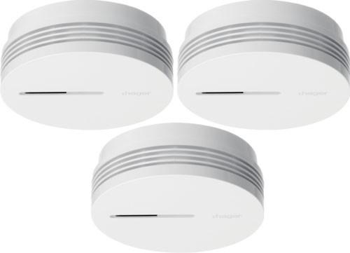 Hager TG600AL-3 Smoke alarm set Stand.Q.