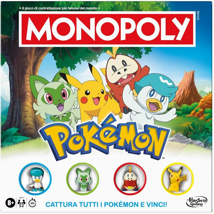 Actual product image Monopoly Pokémon Edition Brettspiel (German)