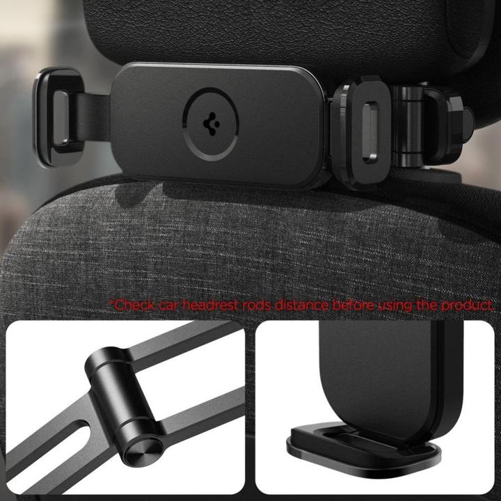 Produktbild Spigen Onetap UTS45 Universal Headrest Uchwyt samochodowy na tablet czarny/black ACP05862