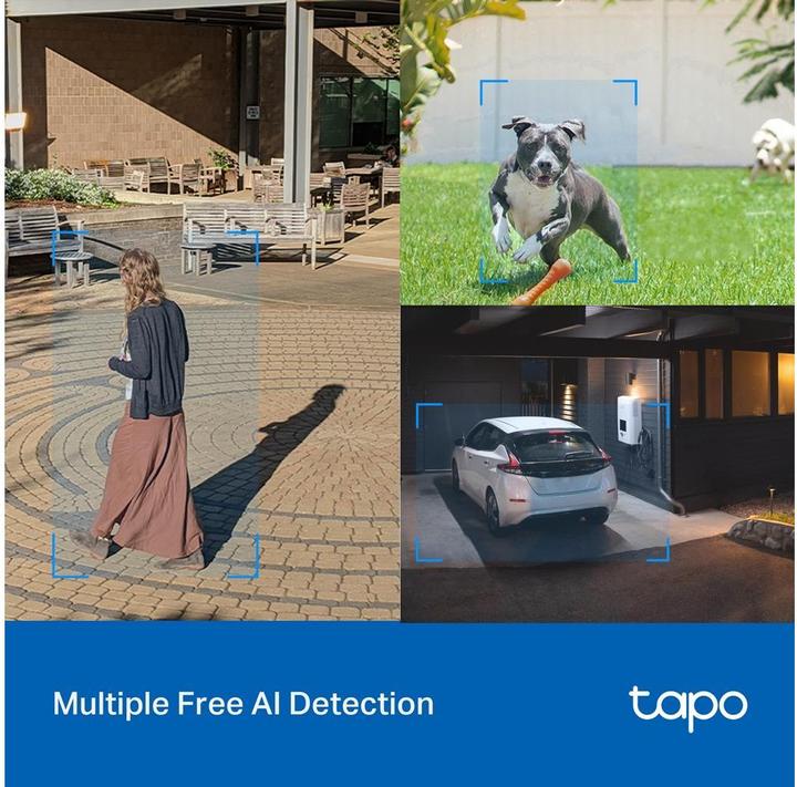 Actual product image TP-Link Tapo C520WS 4MP 360° outdoor camera MicroSD (2560 x 1440 Pixels)