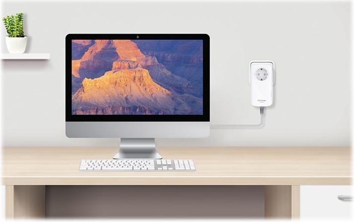Image du produit TP-Link AV1300 Kit de démarrage pour courant porteur Gigabit Passthrough (1200 Mbit/s)