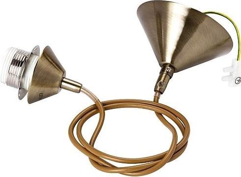 Produktbild Orion Schnurpendel E27 patina 1,1m