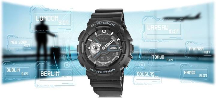 Image du produit G-Shock Ga-110 (Montre numérique, Montre analogique, 55 mm)
