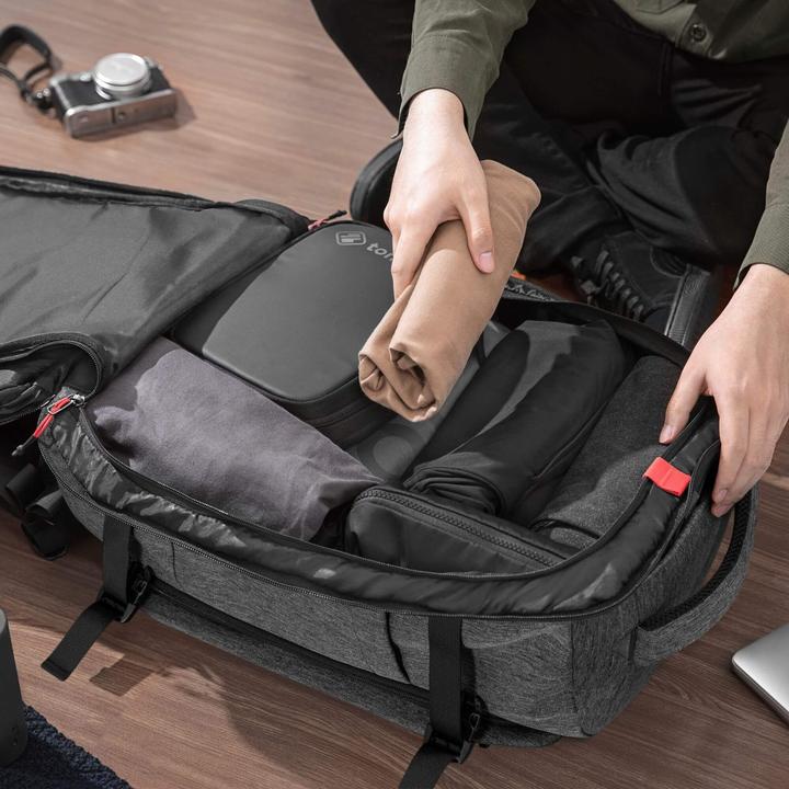 Produktbild tomtoc Navigator-T66 17" 40L Travel Laptop Backpack (Gray) (40 l)