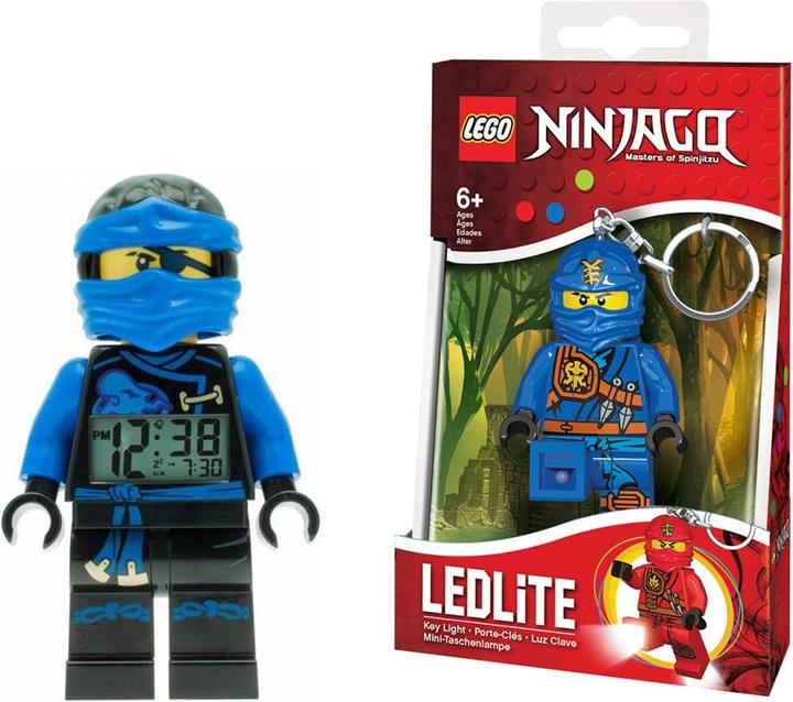 Actual product image ClicTime LEGO Ninjago Jay + Mini Flashlight Jay
