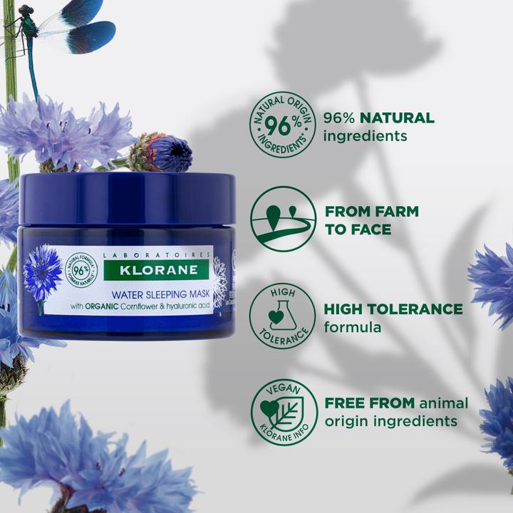 Image du produit Klorane Bleuet bio soin d'hydratation nuit (50 ml)
