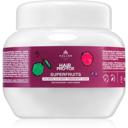 Immagine prodotto Kallos Cosmetics Kallos - Maschera per capelli Pro-Tox ai superfrutti antiossidanti - Maschera rinforzante per (275 ml)