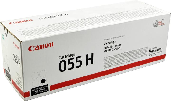 Actual product image Canon 055 H BK (FC)