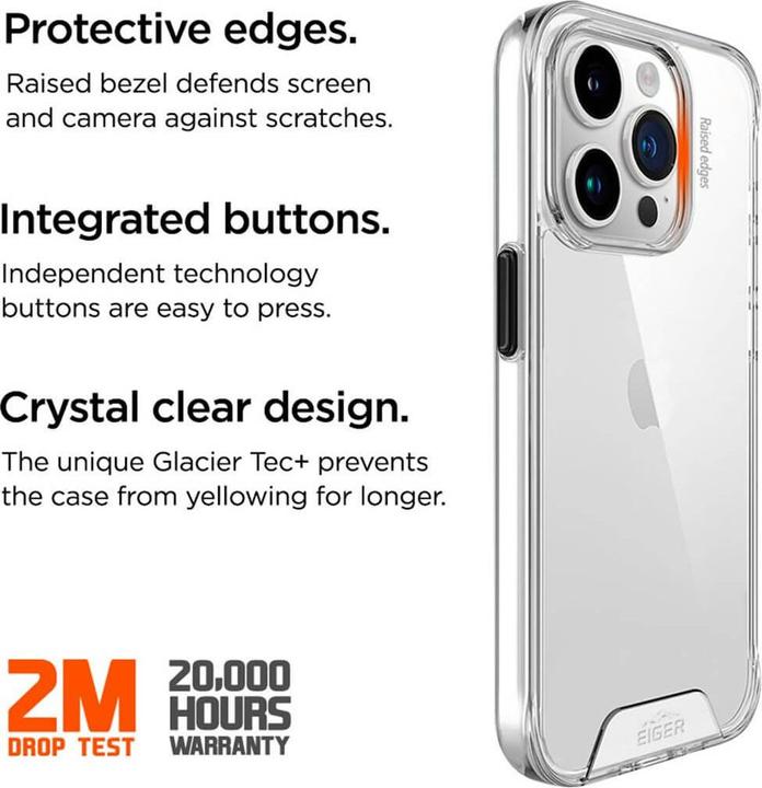 Immagine prodotto Eiger Glacier Case (Apple iPhone 15 Pro)