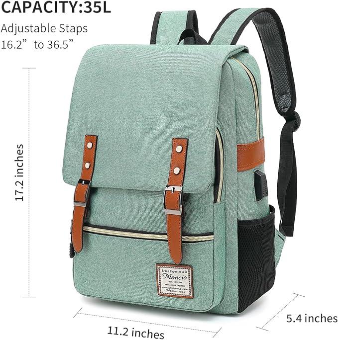 Produktbild Only-Bags.Store Student Rucksack, Reise-Rucksack, Outdoor Casual Bag für Männer und Frauen, Computer-Tasche