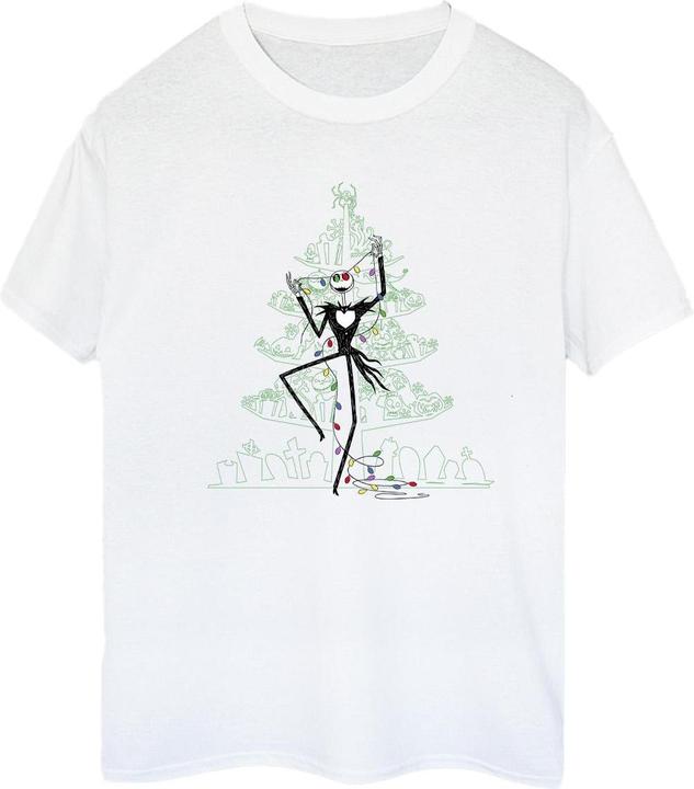 Disney The Nightmare Before Christmas Tree Green TShirt (3XL)