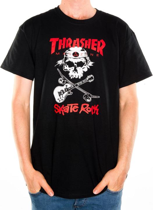 Actual product image Thrasher Skate Rock Skull T-Shirt (L)
