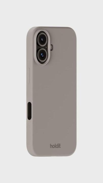 Productafbeelding Holdit Siliconen hoesje iPhone 16 Taupe (Apple iPhone 16)